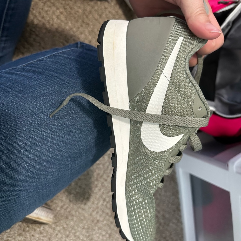 Nike Women's MD Runner Olive Green Sneakers